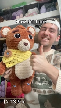 how did i do a teddy bear